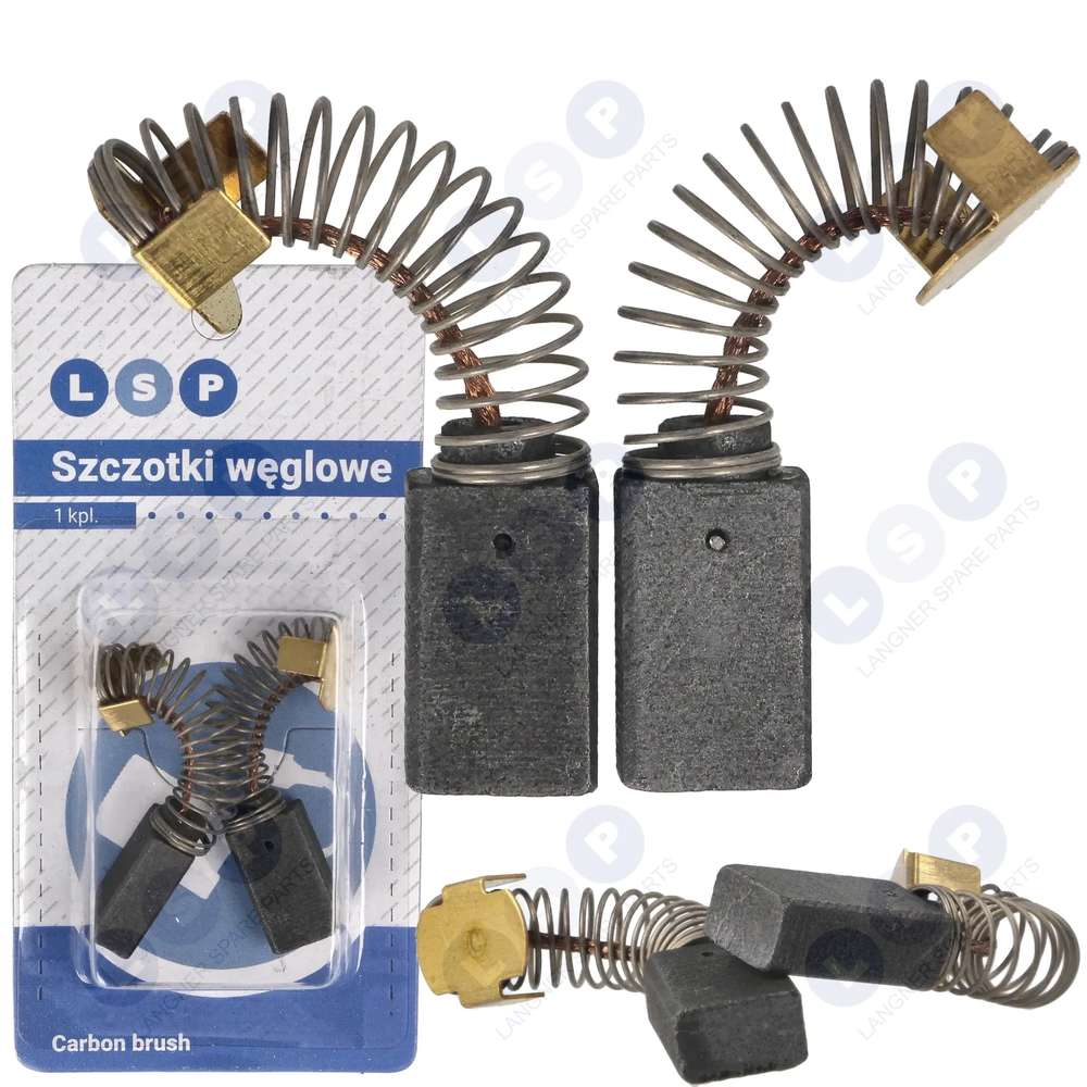 Uhlíkové kefy 6,3x10x16,5mm univerzálne PROTOOL AUTOSTOP